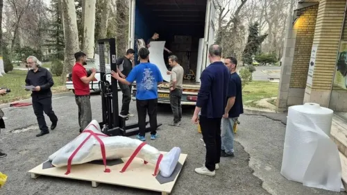 مجسمه بندباز به نیاوران برگشت