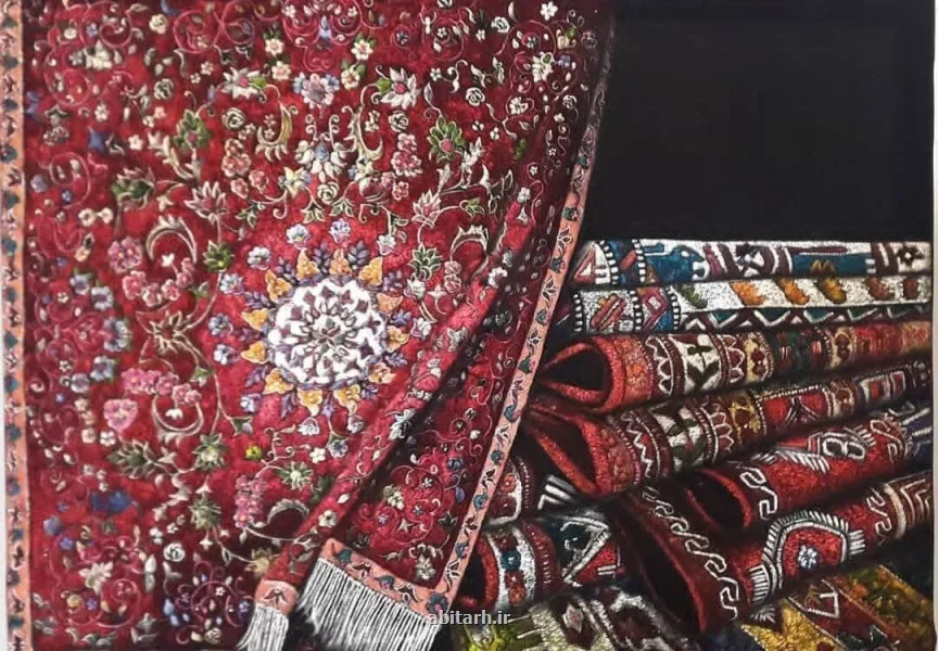 نمایشگاه گروهی هنر فرش بر بوم در گالری پردیس ملت