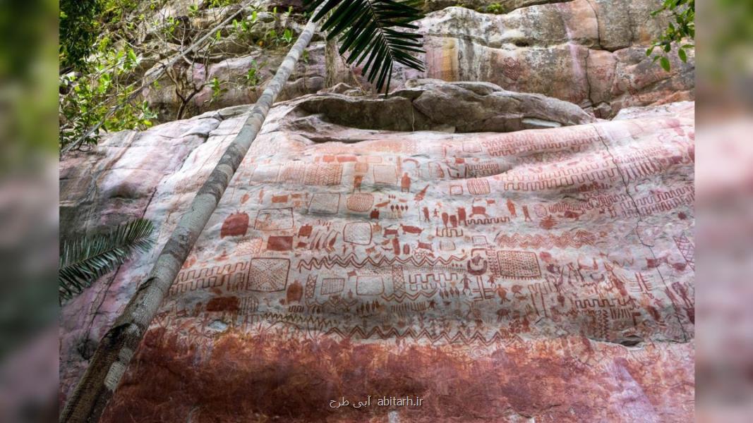 كشف سنگ نگاره عظیم از حیوانات عصر یخبندان در آمازون