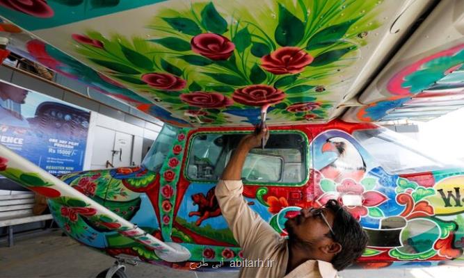 هنر كامیون آرایی پاكستان به آسمان می‎رسد
